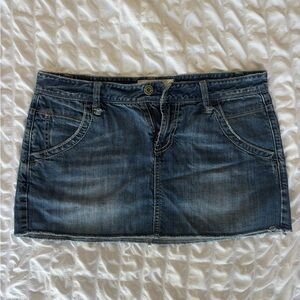 Denim Mini Skirt